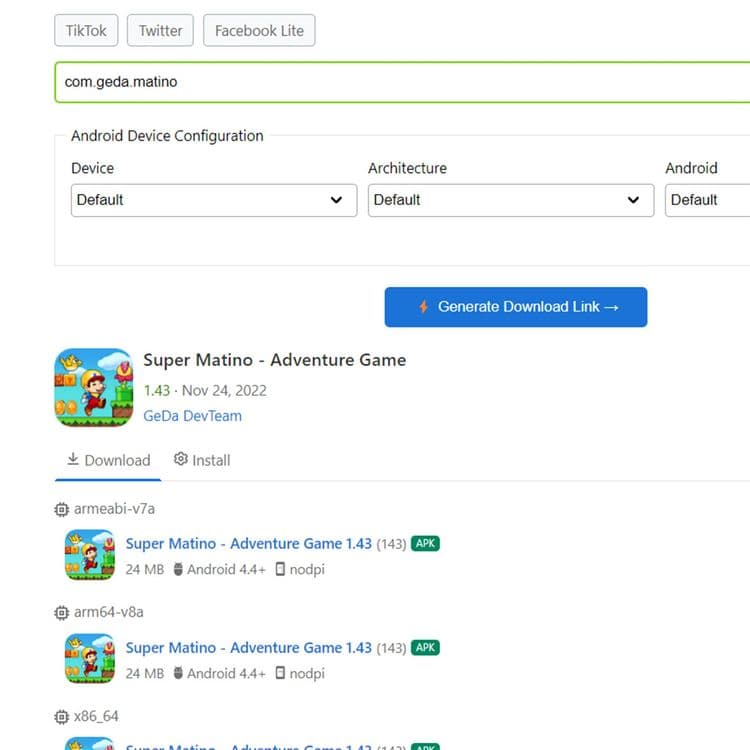 APK Downloader by Play Store